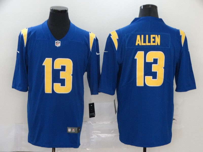 Men's Los Angeles Chargers Keenan Allen #13 Blue 2nd Alternate Game Jersey1