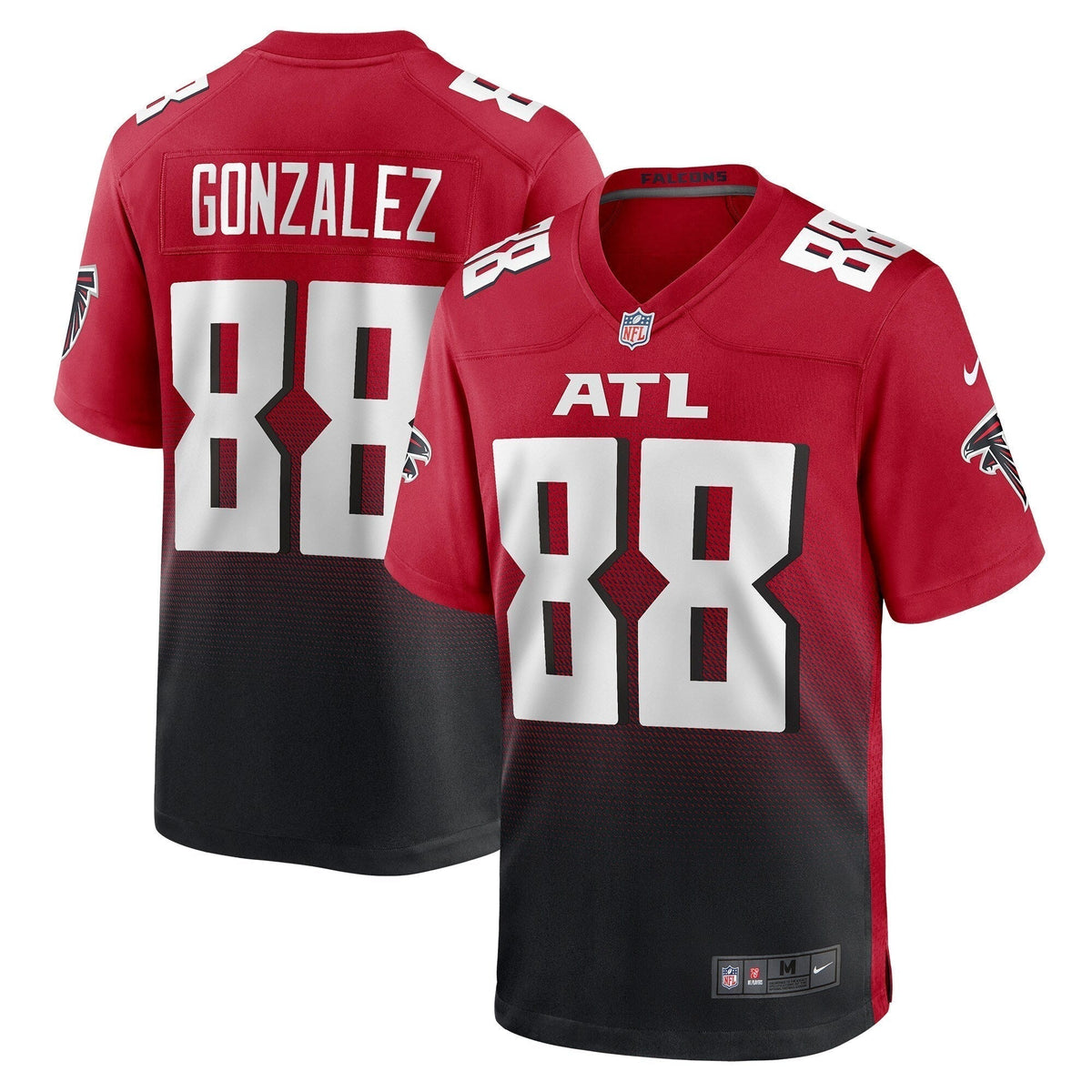 Tony Gonzalez Atlanta Falcons Nike Retired   Alternate Game Jersey - Red
