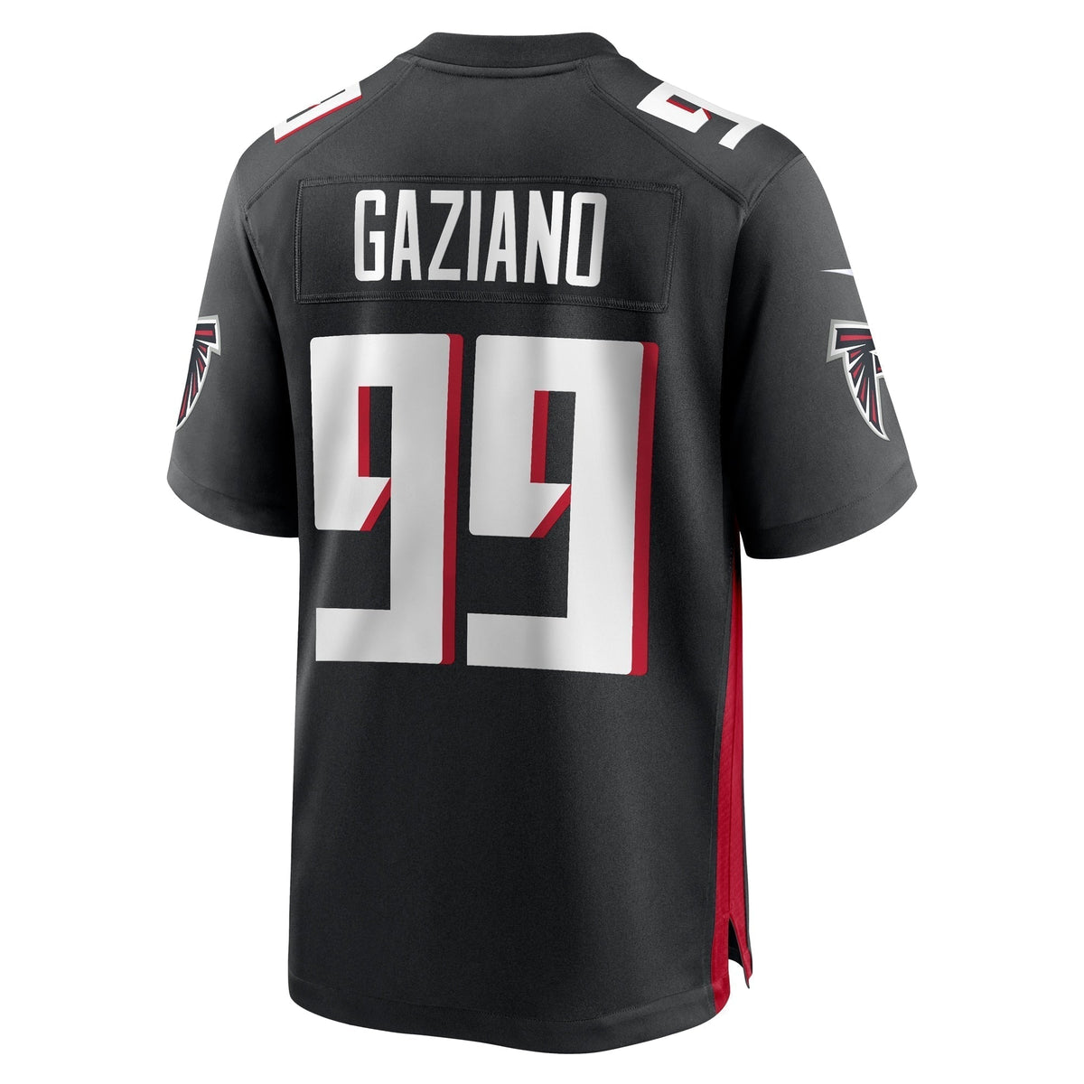 Joe Gaziano Atlanta Falcons Nike Team Game Jersey -  Black