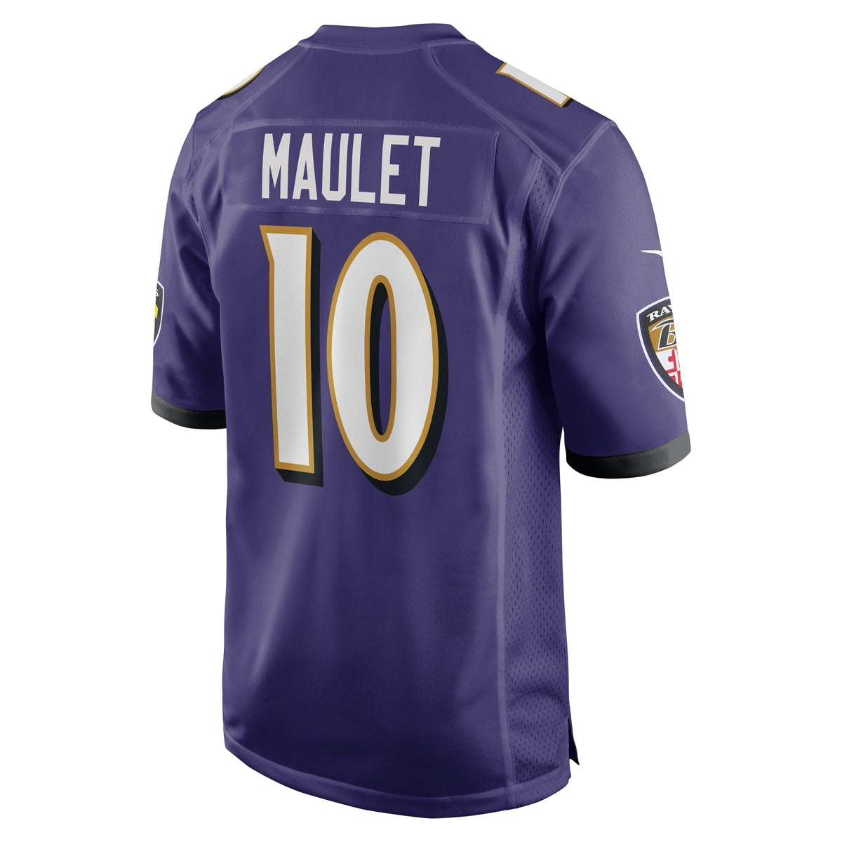 Arthur Maulet Baltimore Ravens Nike  Game Jersey -  Purple