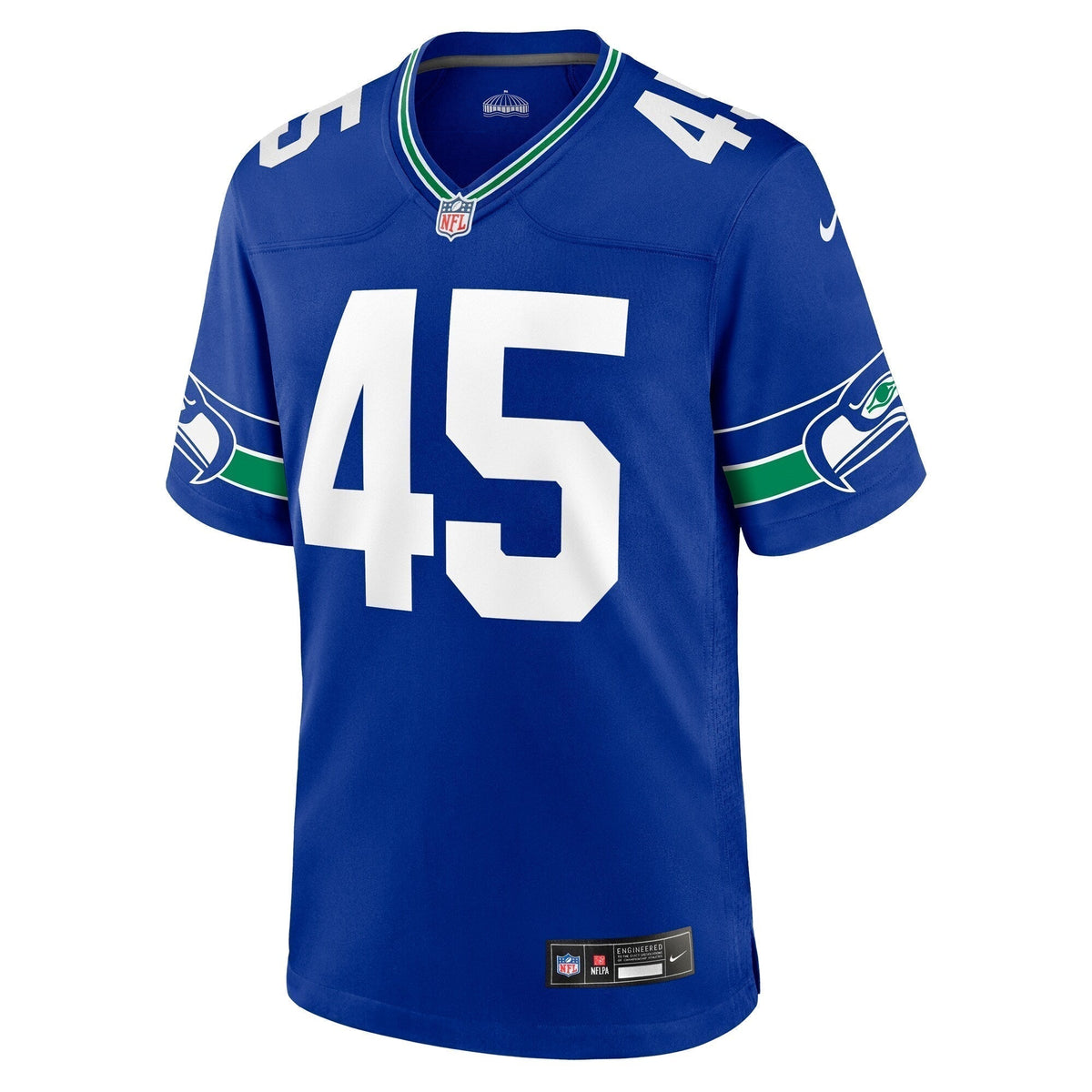 Kenny Easley Seattle Seahawks Nike Throwback Retired   Game Jersey - Royal