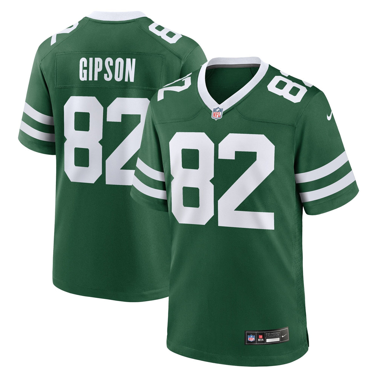 Xavier Gipson New York Jets Nike Team Game Jersey - Legacy Green