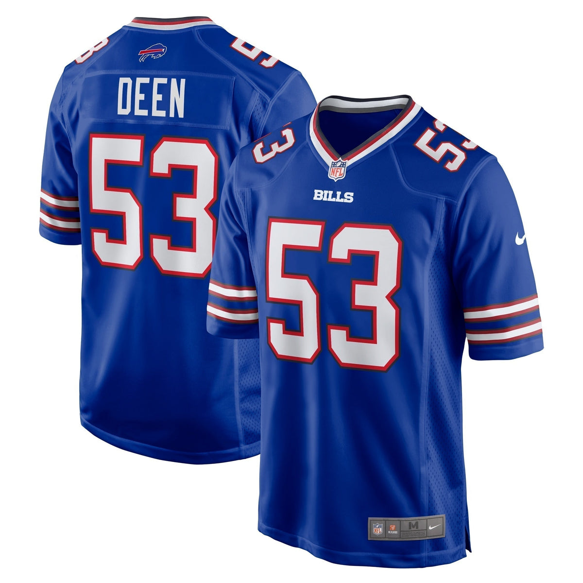 Branson Deen Buffalo Bills Nike Game Jersey -  Royal