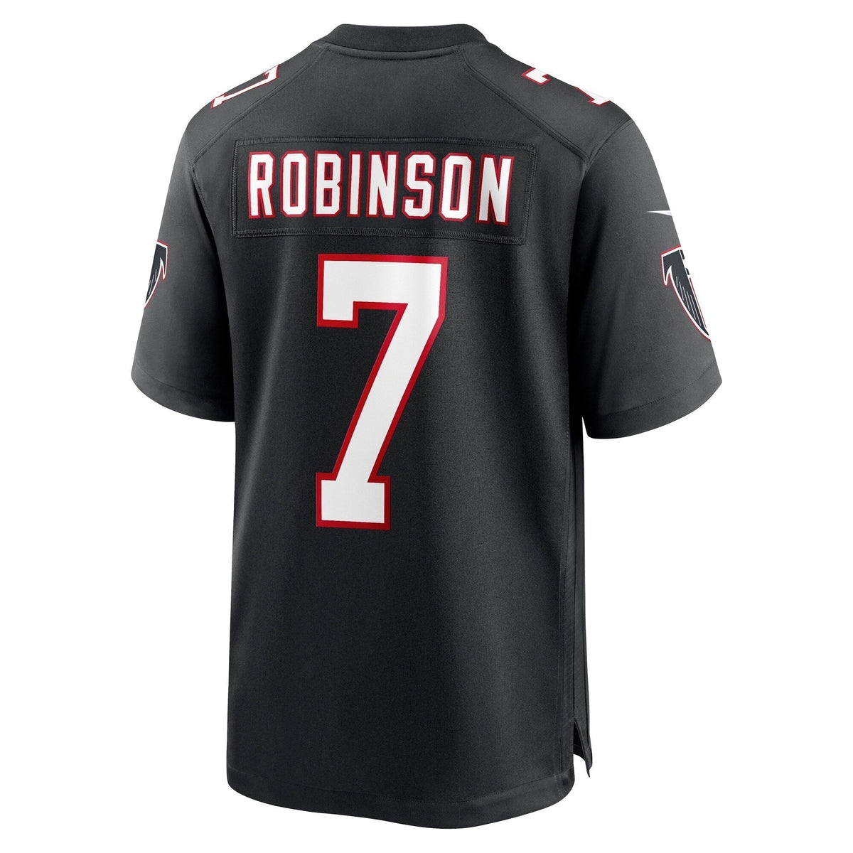Bijan Robinson Atlanta Falcons Nike  Throwback Game Jersey - Black