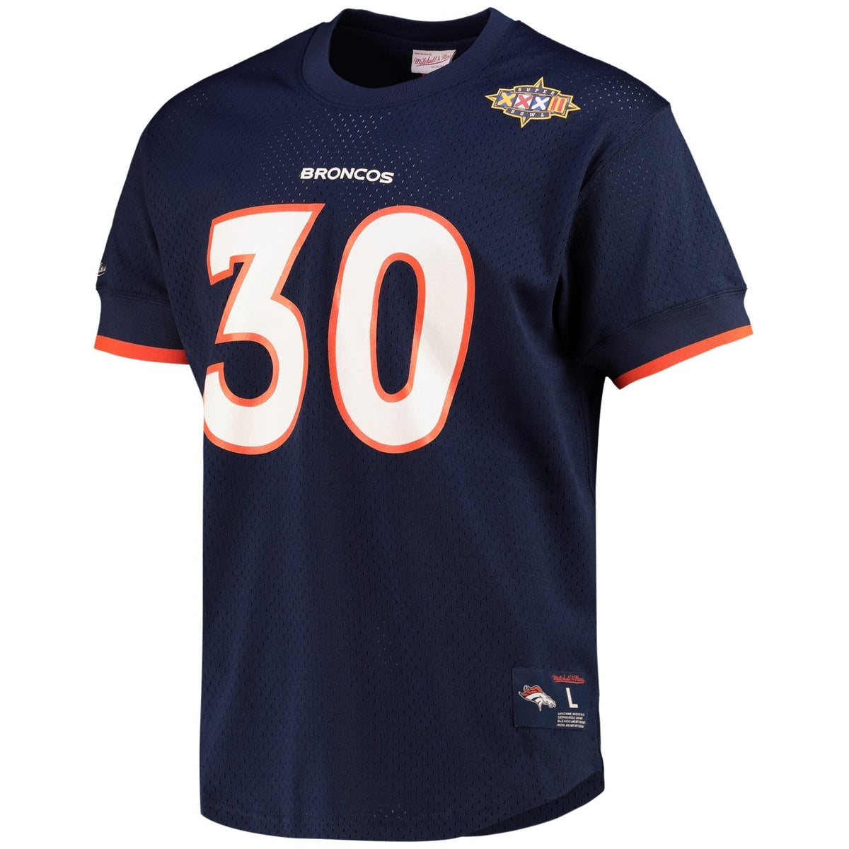 Denver Broncos Name & Number Mesh Crew Neck Denver Broncos