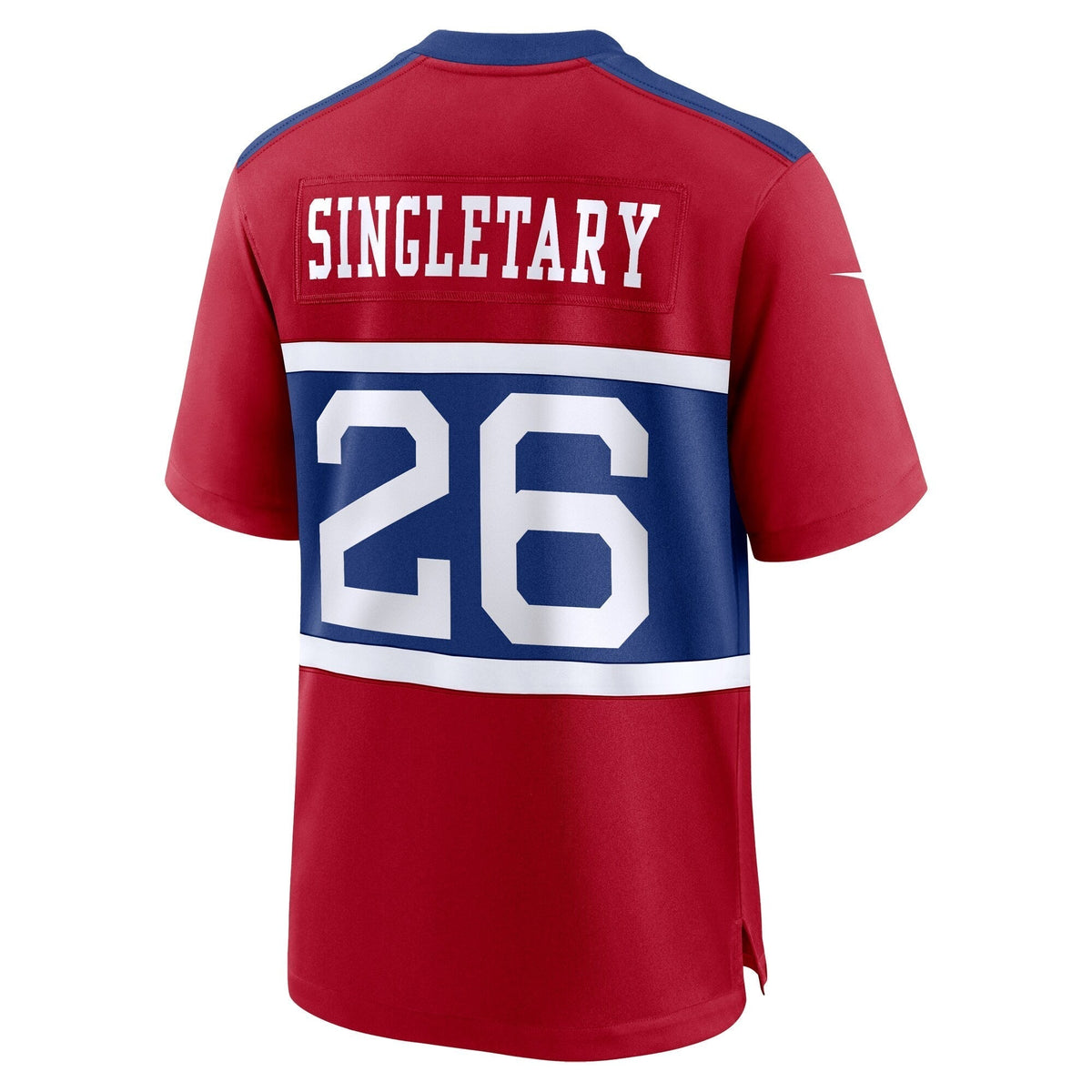 Devin Singletary New York Giants Nike Alternate   Game Jersey - Century Red