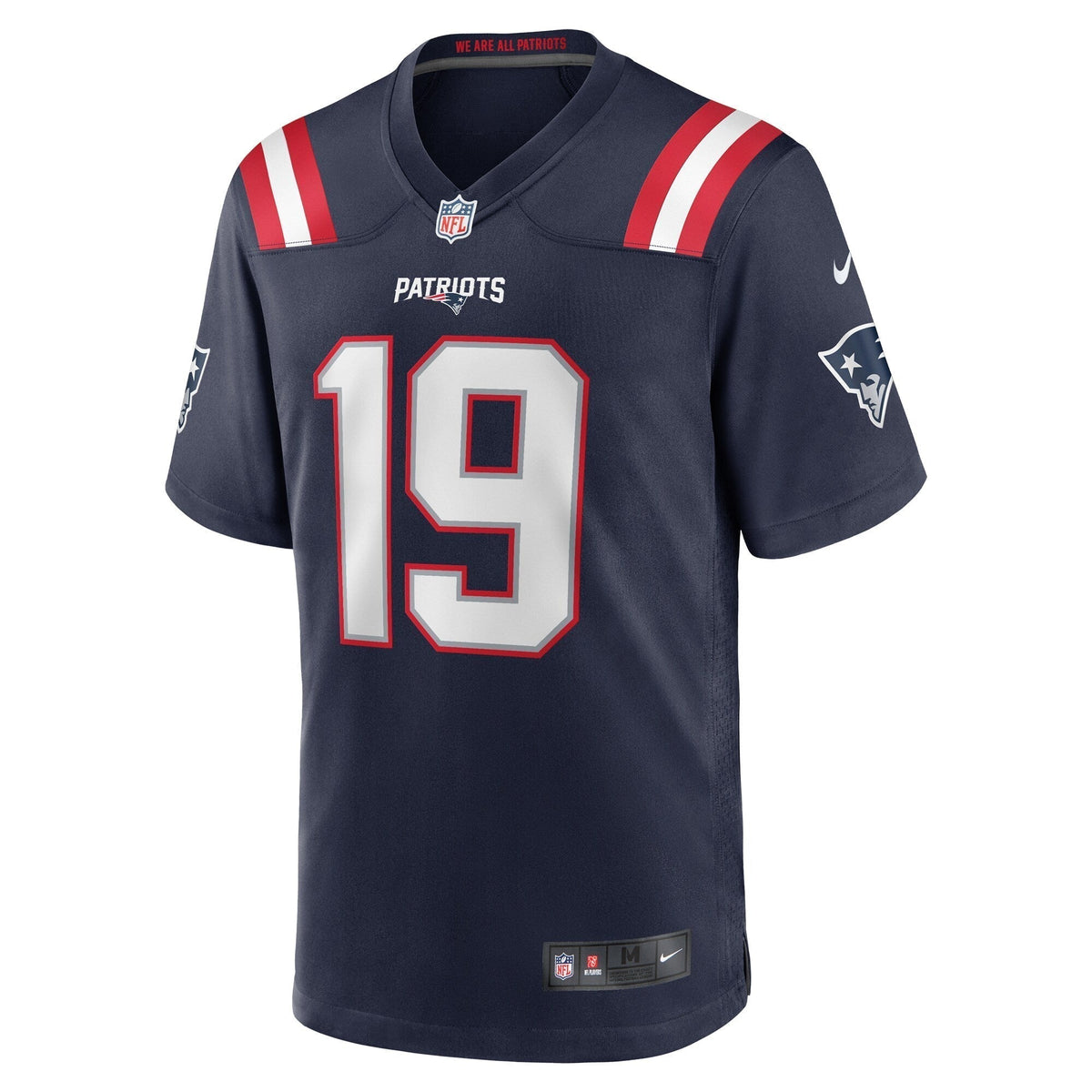 Garrett Gilbert New England Patriots Nike Home Game   Jersey - Navy