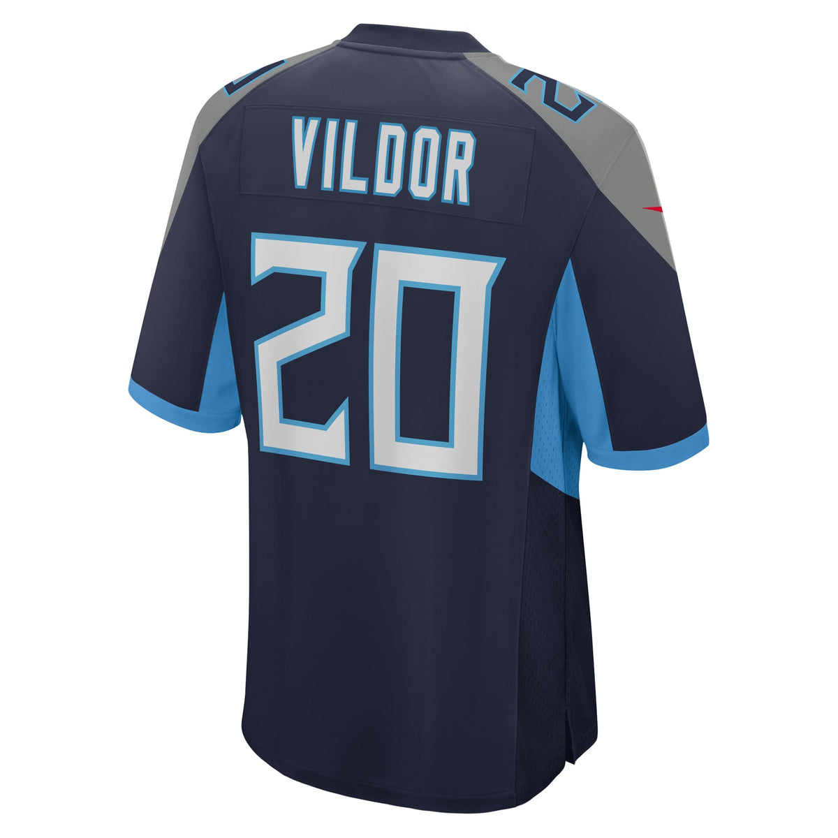 Kindle Vildor Tennessee Titans Nike Team Game Jersey -  Navy