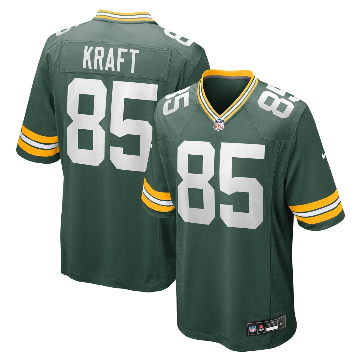 Tucker Kraft Green Bay Packers Nike  Game Jersey -  Green