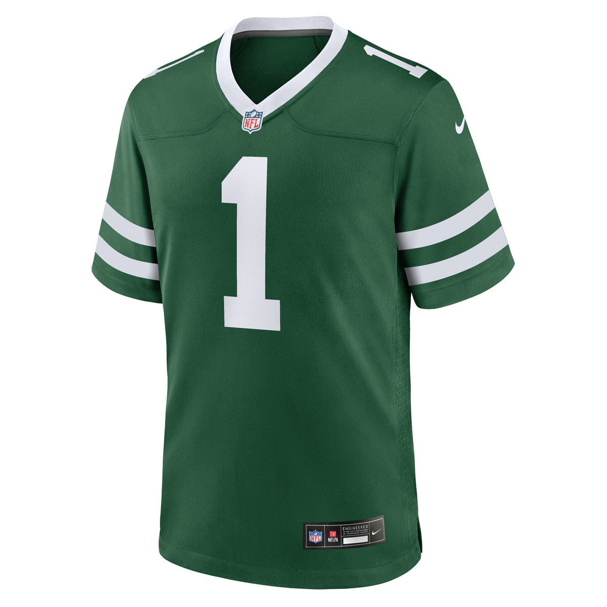 Number 1 Groom New York Jets Nike Game Jersey - Legacy Green