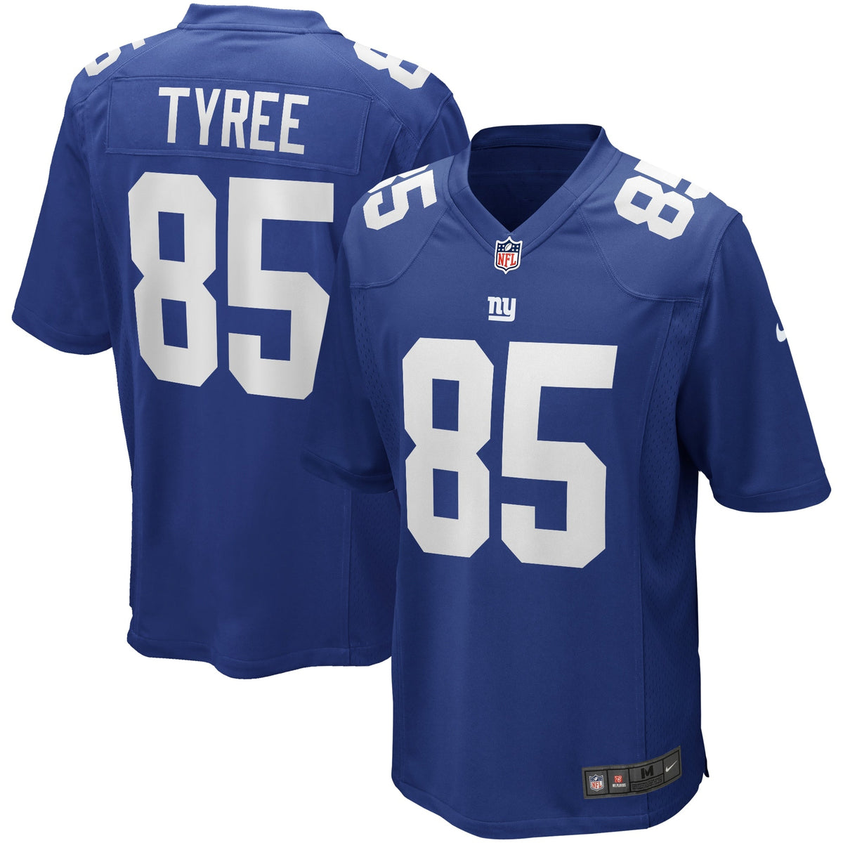 David Tyree New York Giants Nike Game Retired   Jersey - Royal