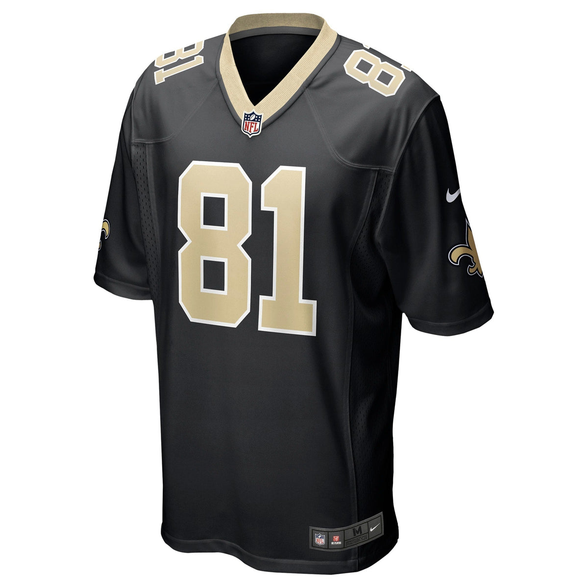 Nick Vannett New Orleans Saints Nike Game Jersey - Black