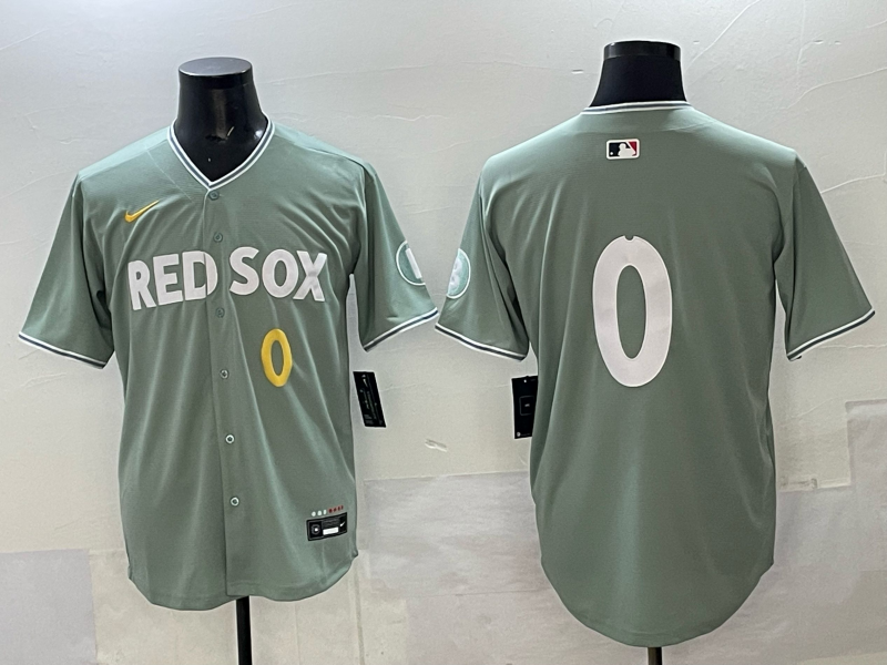Men's Boston Red Sox Walker Buehler #0 Gray 2025 City Connect Limited Jersey