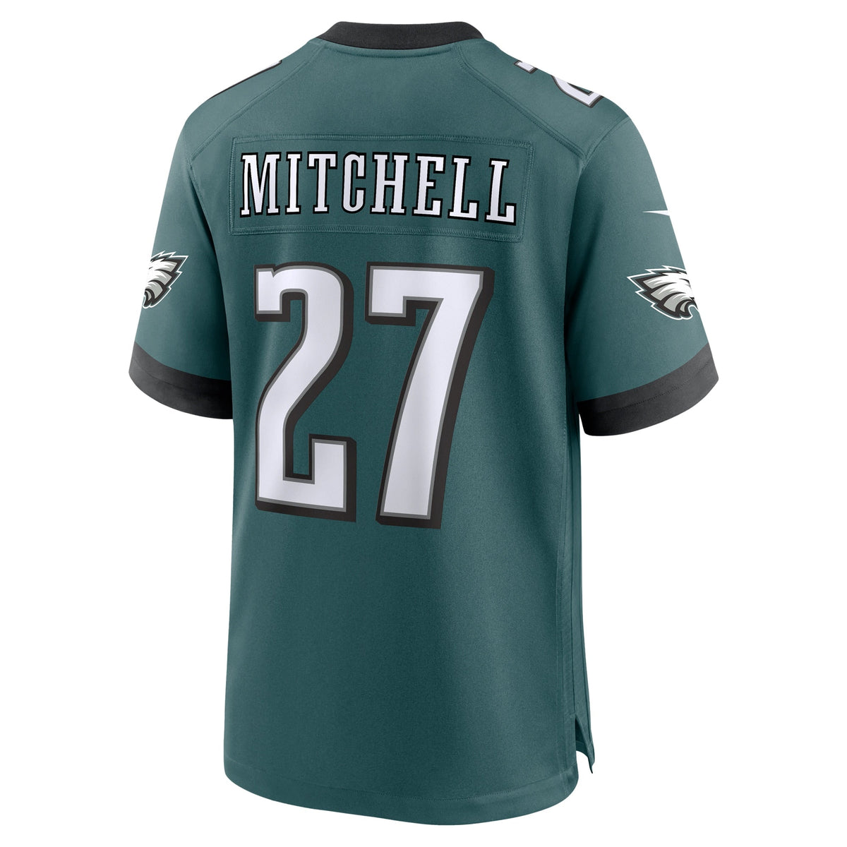 Quinyon Mitchell Philadelphia Eagles Nike Team Game Jersey - Midnight Green