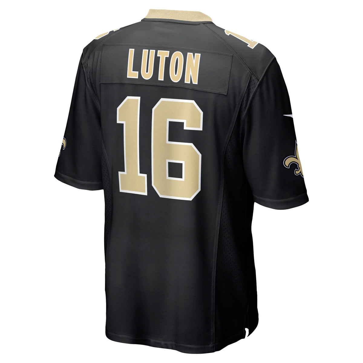Jake Luton New Orleans Saints Nike Game   Jersey - Black