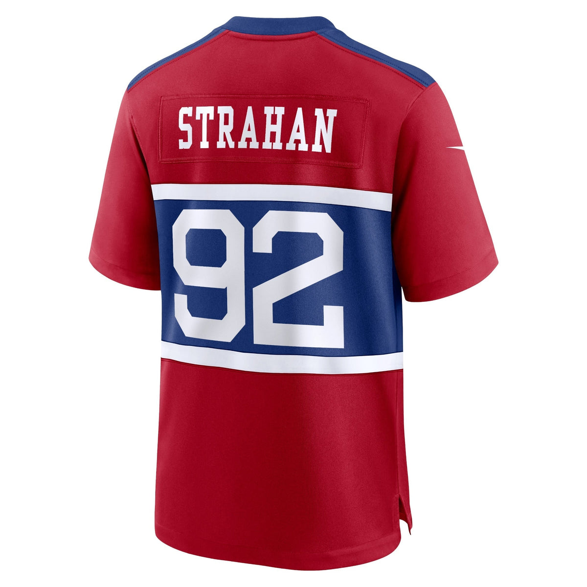 Michael Strahan New York Giants Nike Alternate Retired   Game Jersey - Century Red