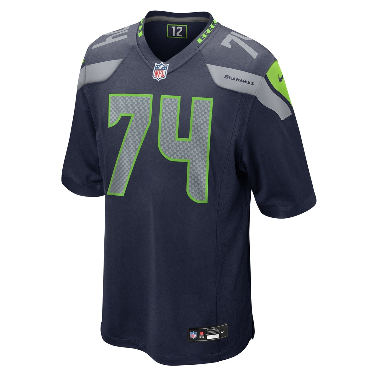 George Fant Seattle Seahawks Nike  Game Jersey -  College Navy