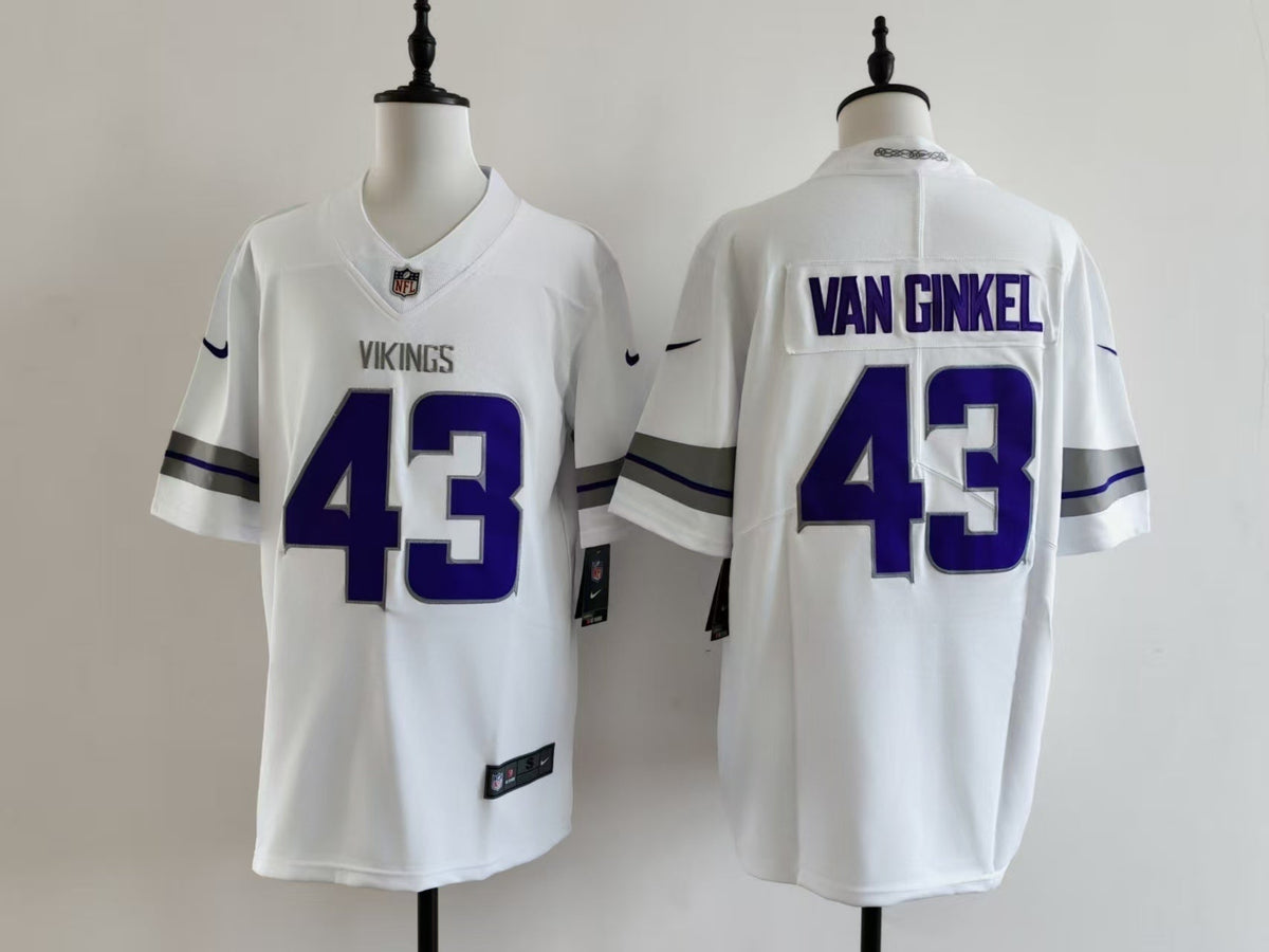 Men's Minnesota Vikings Andrew Van Ginkel Nike Jersey -  White