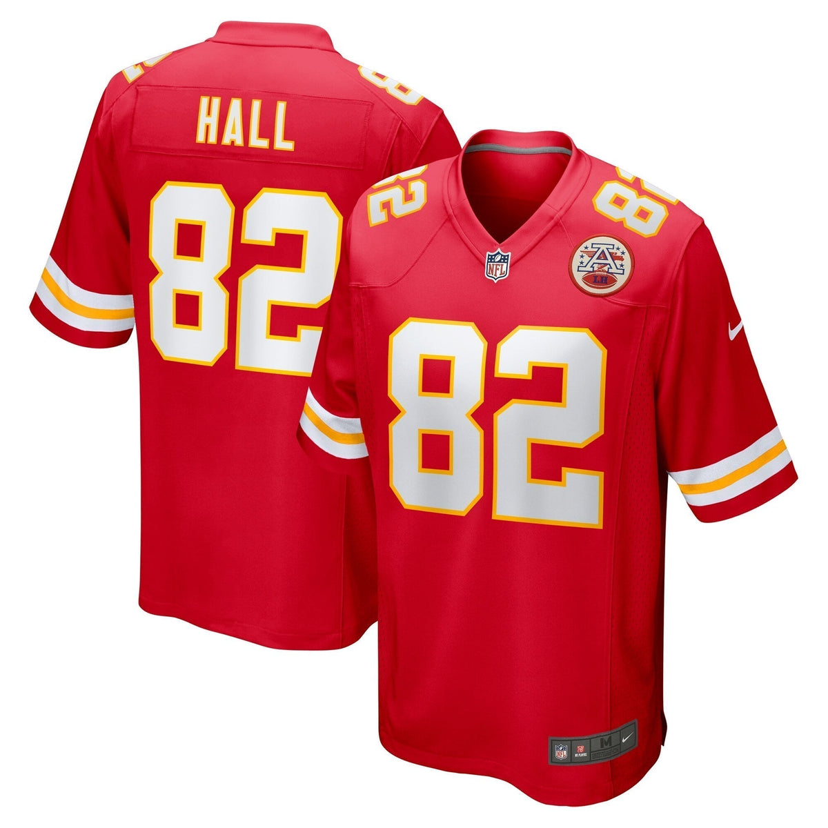 Dante Hall Kansas City Chiefs Nike  Retired   Game Jersey -  Red