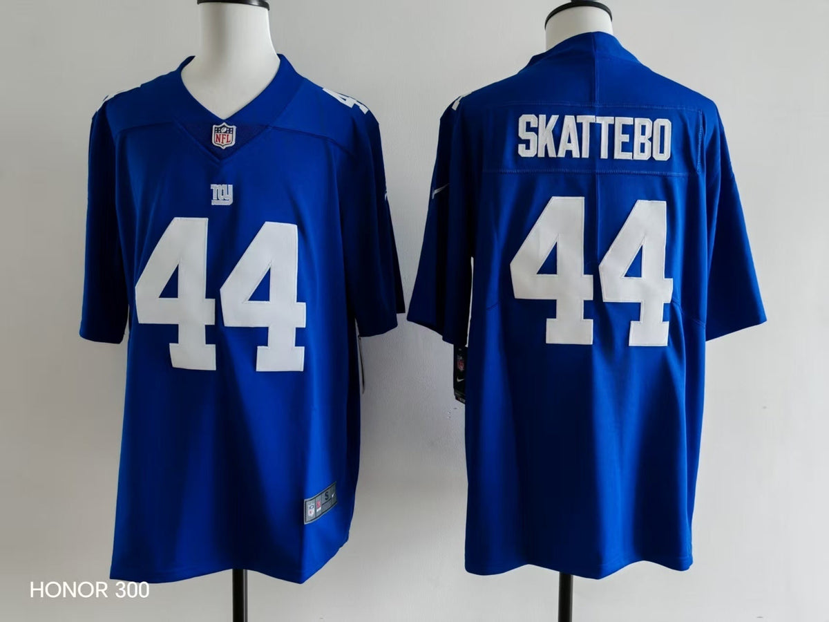 Men's New York Giants Cam Skattebo Jersey-Blue