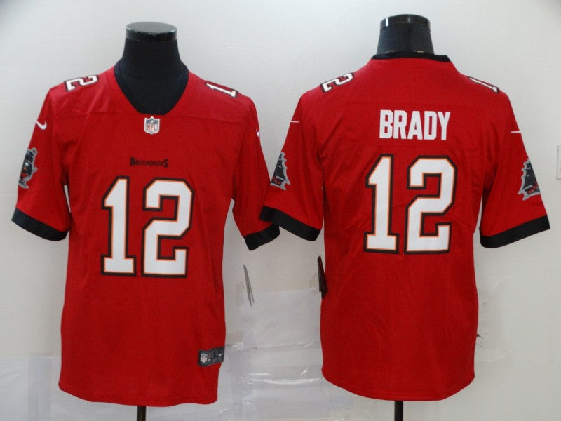 Men's Tampa Bay Buccaneers Tom Brady Red Vapor Limited Jersey1