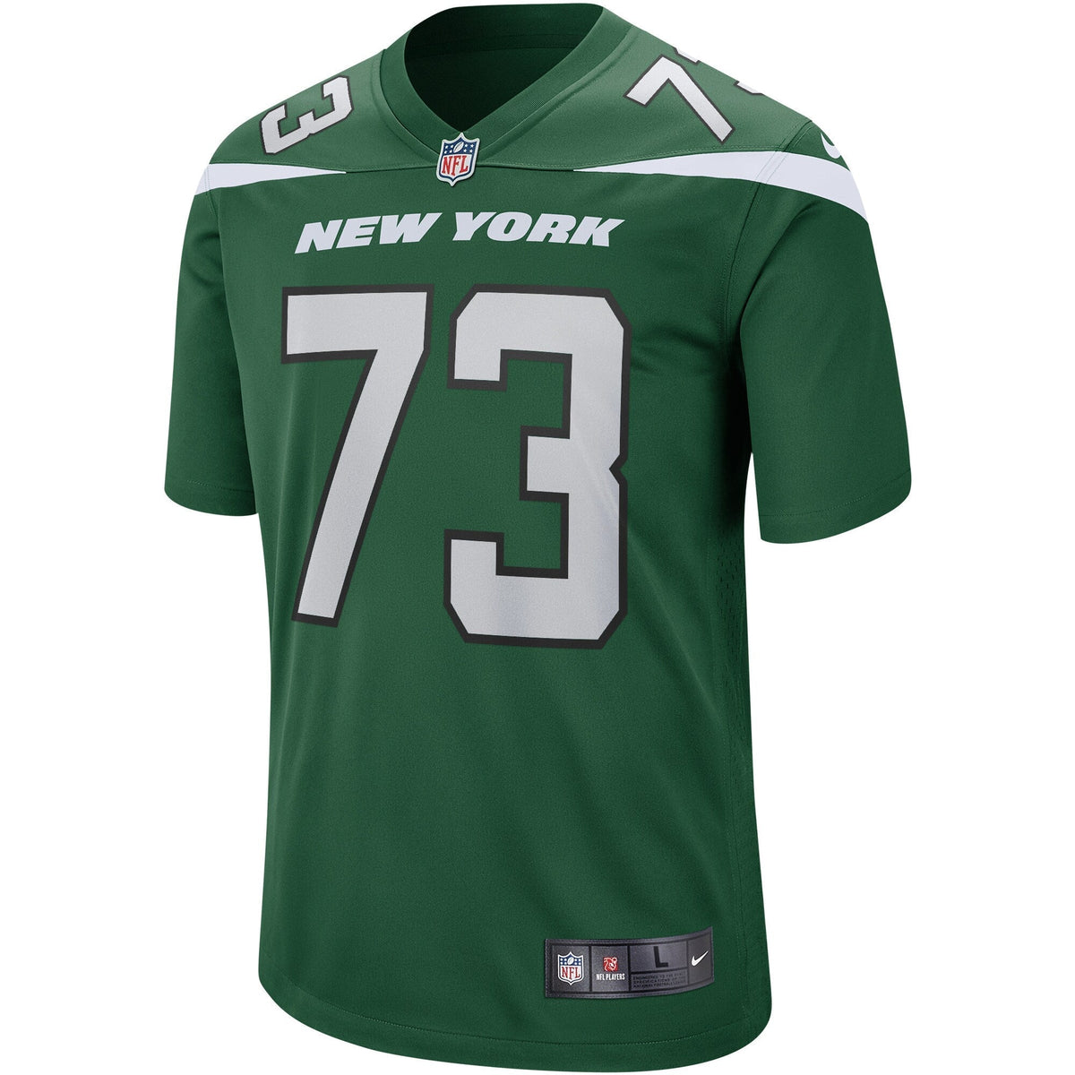 Joe Klecko New York Jets Nike Game Retired   Jersey - Gotham Green