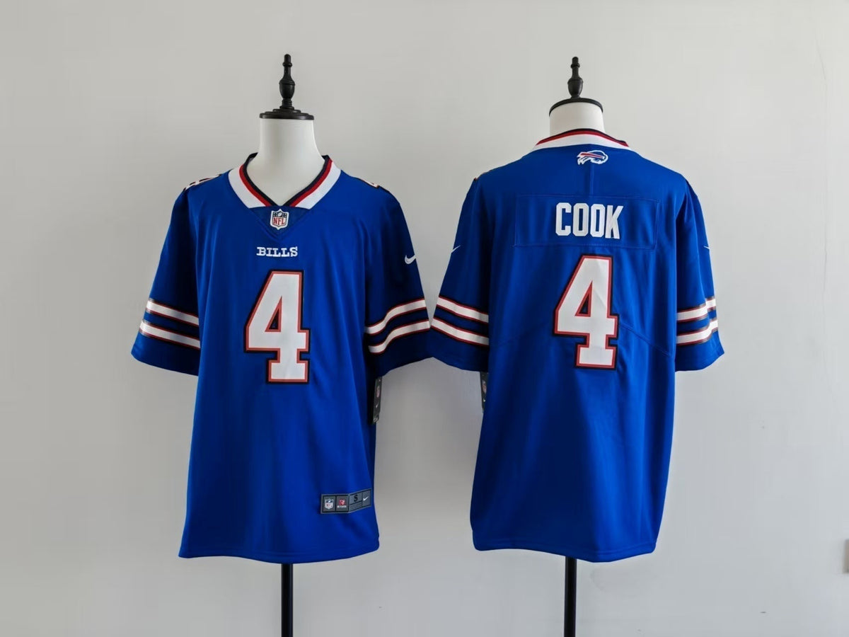 Men's Buffalo Bills James Cook Jersey-Blue