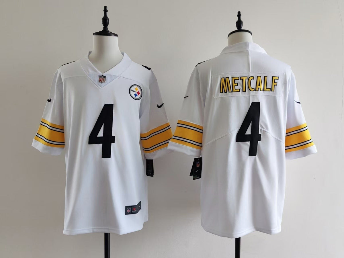 Men's Pittsburgh Steelers DK Metcalf Nike Jersey -  White