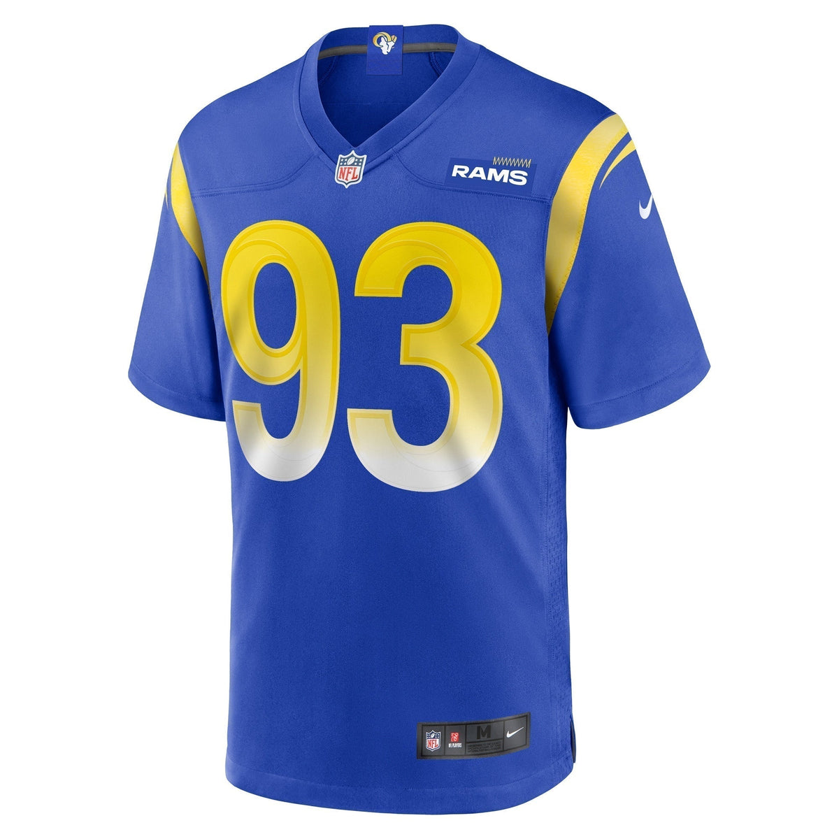 Tuli Letuligasenoa Los Angeles Rams Nike Game Jersey -  Royal