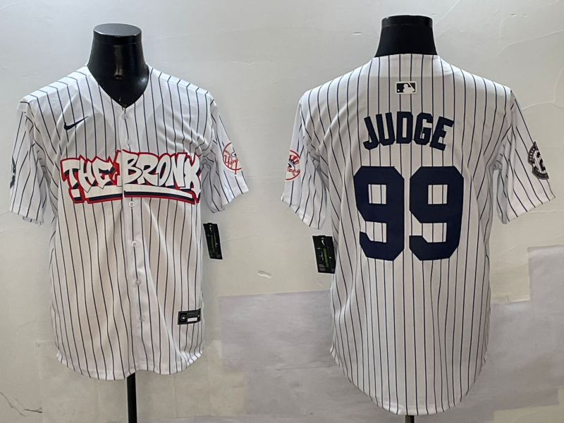 Men's New York Yankees Aaron Judge White Limited Player Jersey