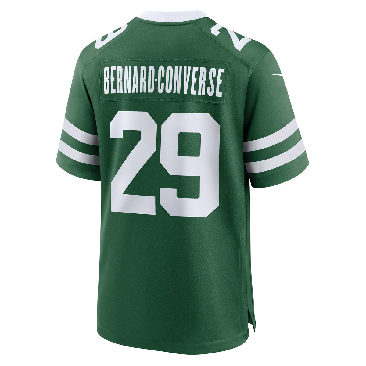 Jarrick Bernard-Converse New York Jets Nike Team Game Jersey - Legacy Green