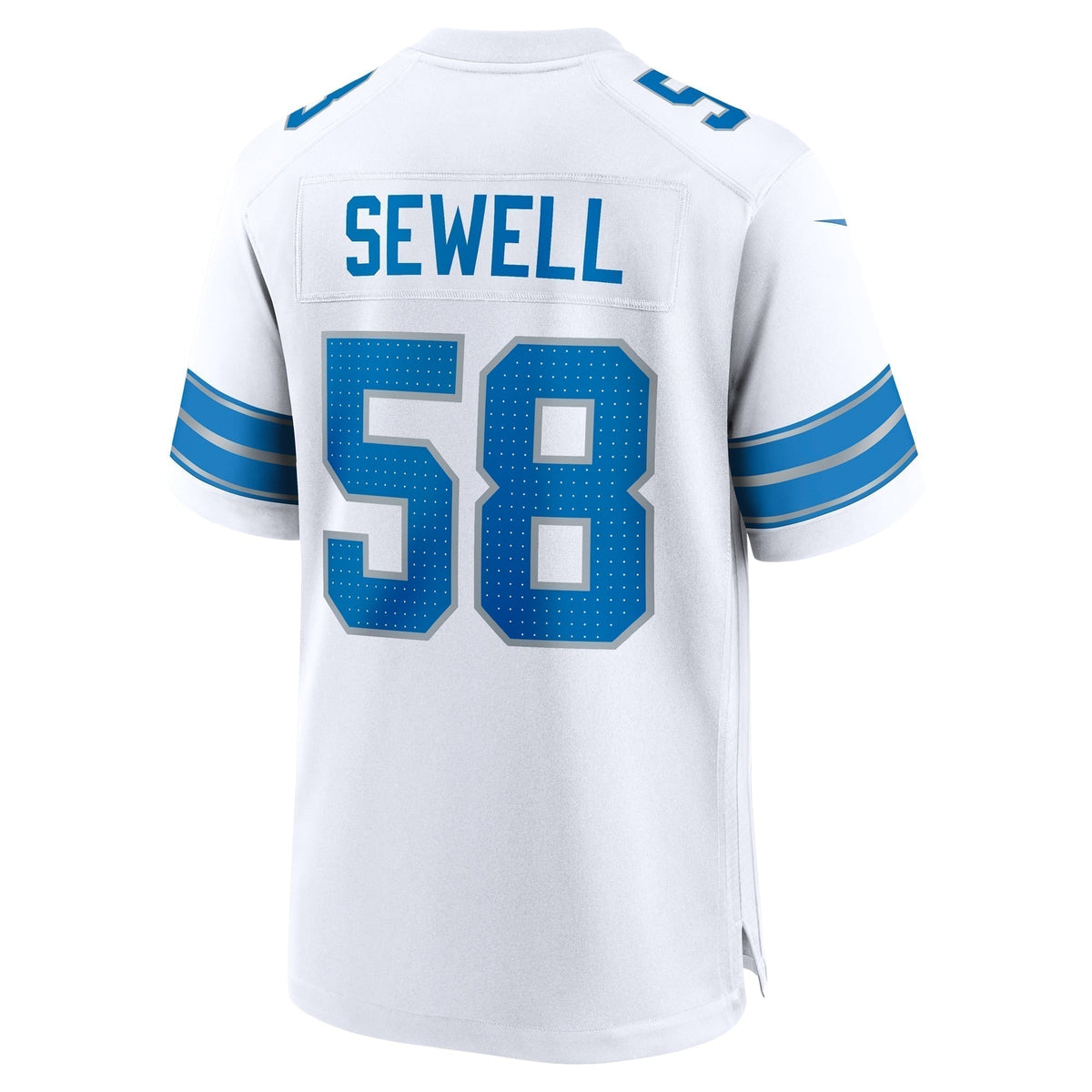 Penei Sewell Detroit Lions Nike Game Jersey -  White