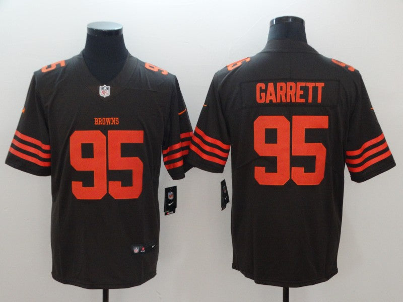 Men's Cleveland Browns Myles Garrett Brown Legend Jersey1