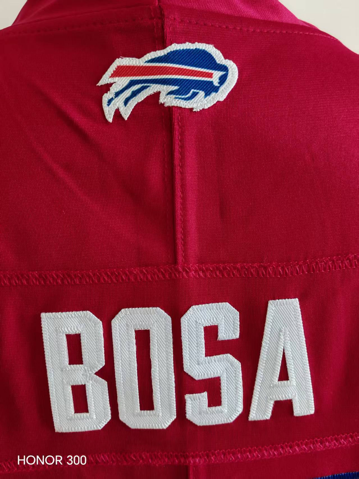 Men's Buffalo Bills Nick Bosa Jersey-Red