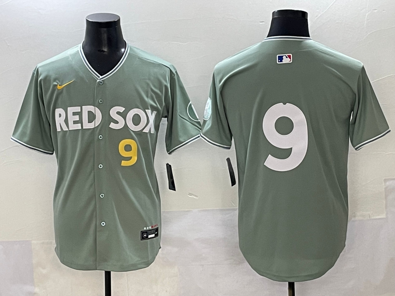Men's Boston Red Sox Ted Williams #9 Gray 2025 City Connect Limited Player Jersey