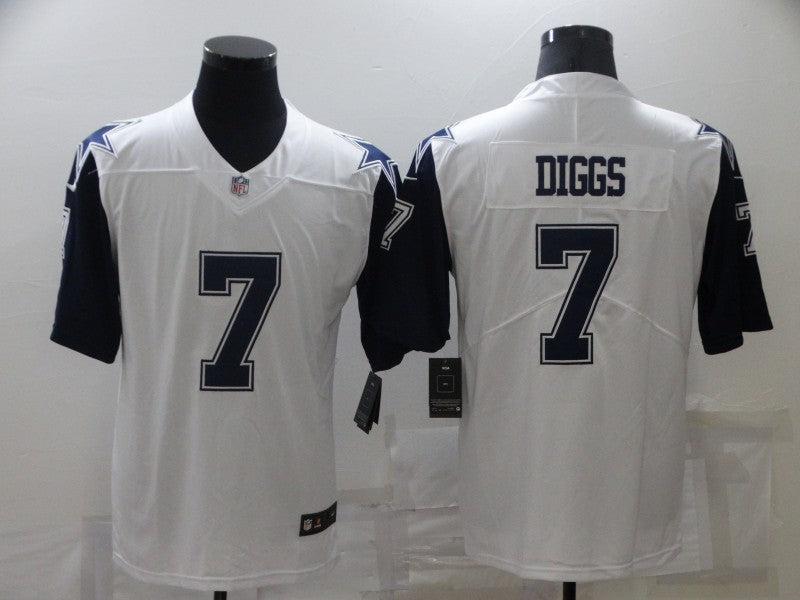Men's Dallas Cowboys Trevon Diggs #7 White Game Jersey1