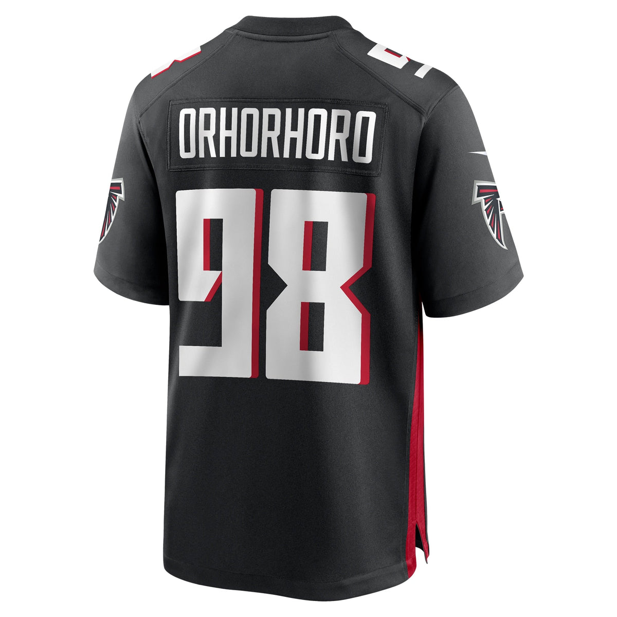 Ruke Orhorhoro Atlanta Falcons Nike Team Game Jersey -  Black