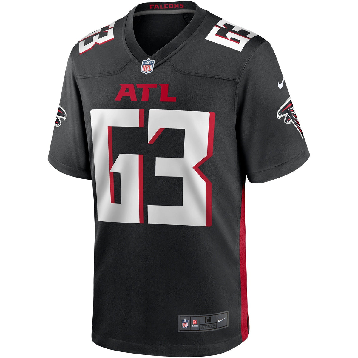 Chris Lindstrom Atlanta Falcons Nike Game Jersey - Black