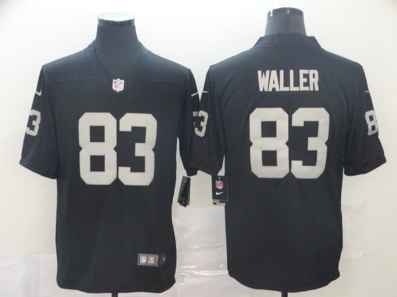 Men's Las Vegas Raiders Darren Waller #83 Black Game Player Jersey1