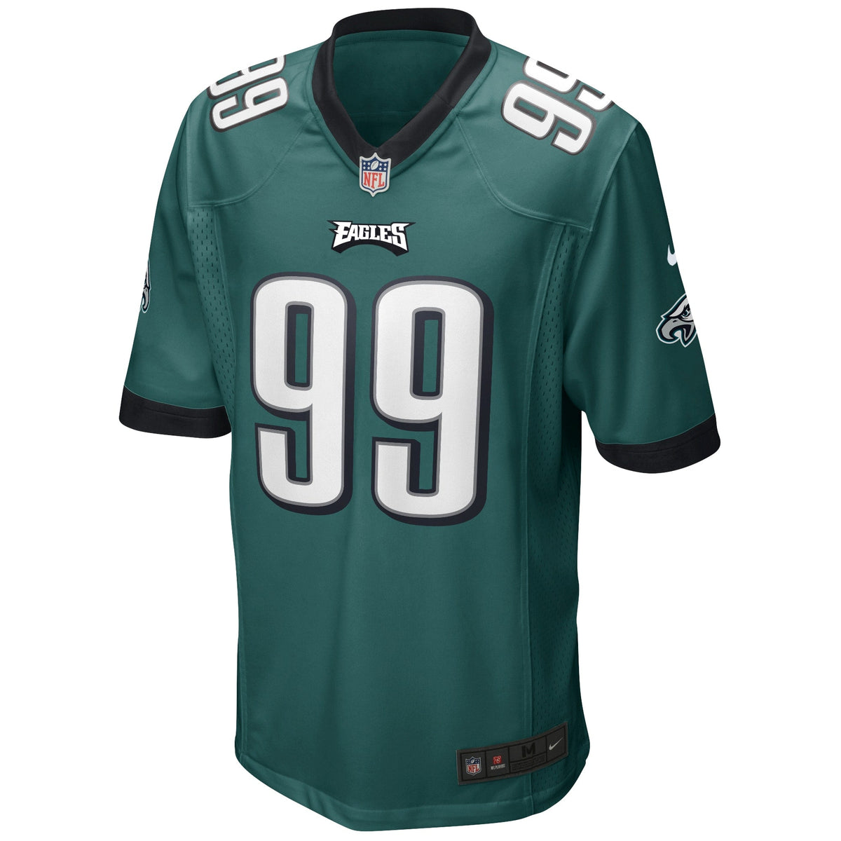 Jerome Brown Philadelphia Eagles Nike Game Retired   Jersey - Midnight Green