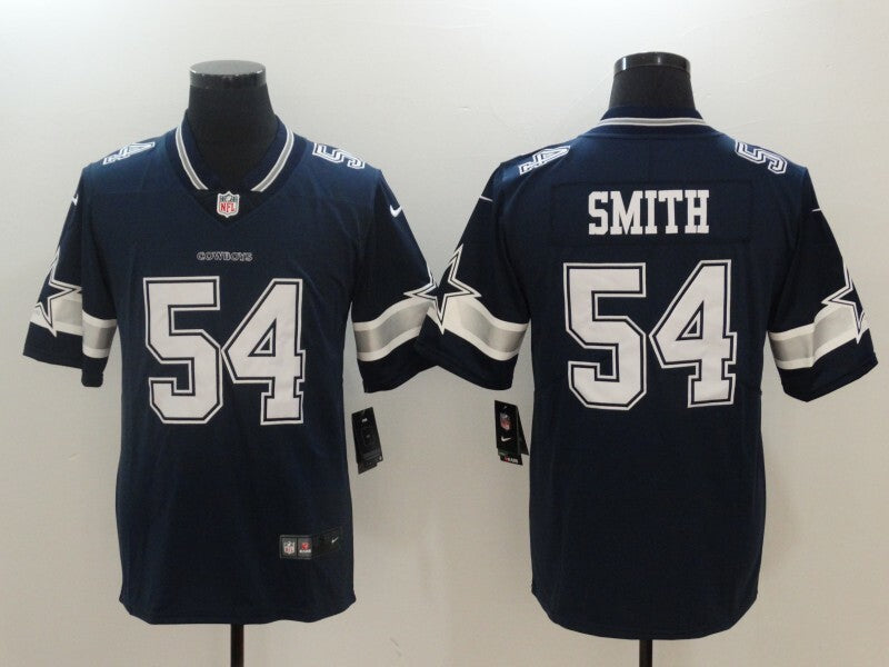 Men's Dallas cowboys Jaylon Smith Jersey-Blue