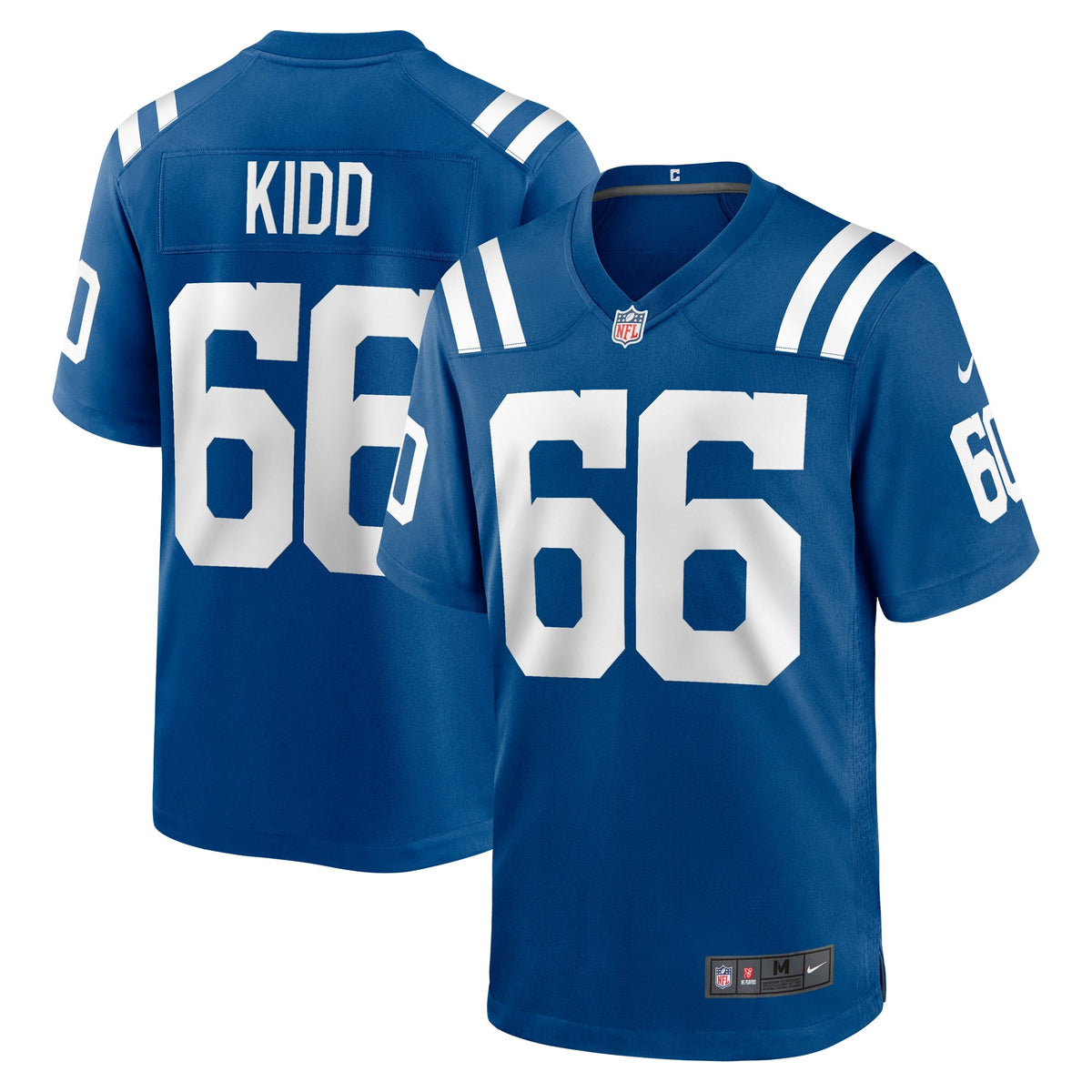 Lewis Kidd Indianapolis Colts Nike Game Jersey -  Royal