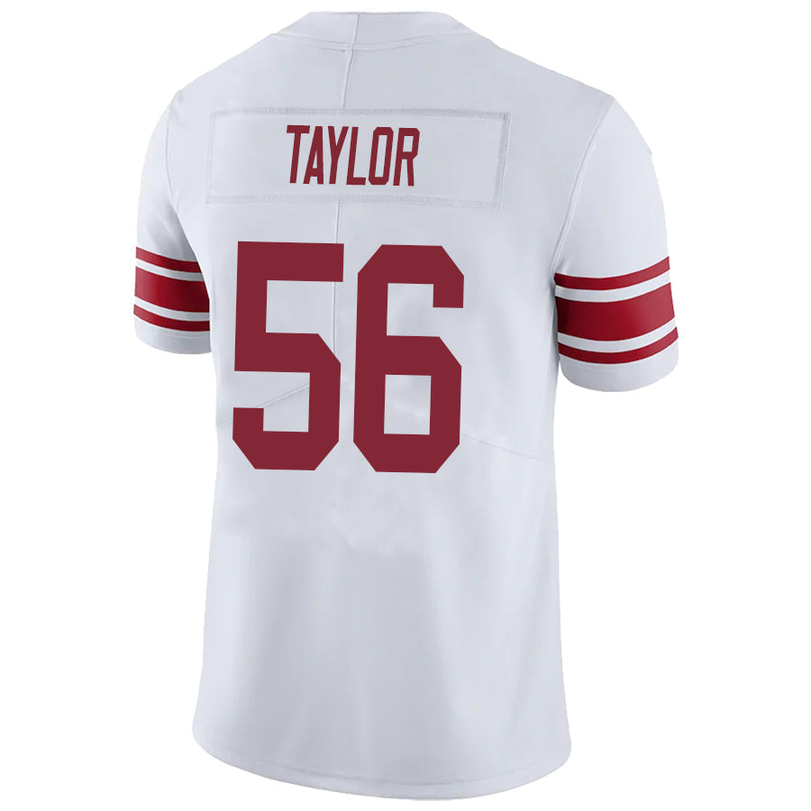 #56 Lawrence Taylor Player NY.Giants White Vapor Limited Football Jerseys