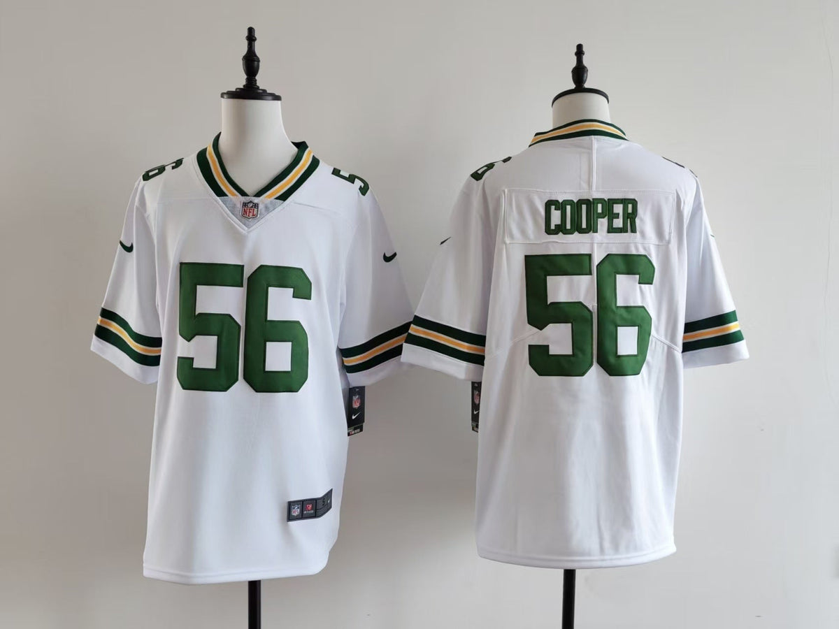 Men's Green Bay Packers Edgerrin Cooper Nike Jersey -  White