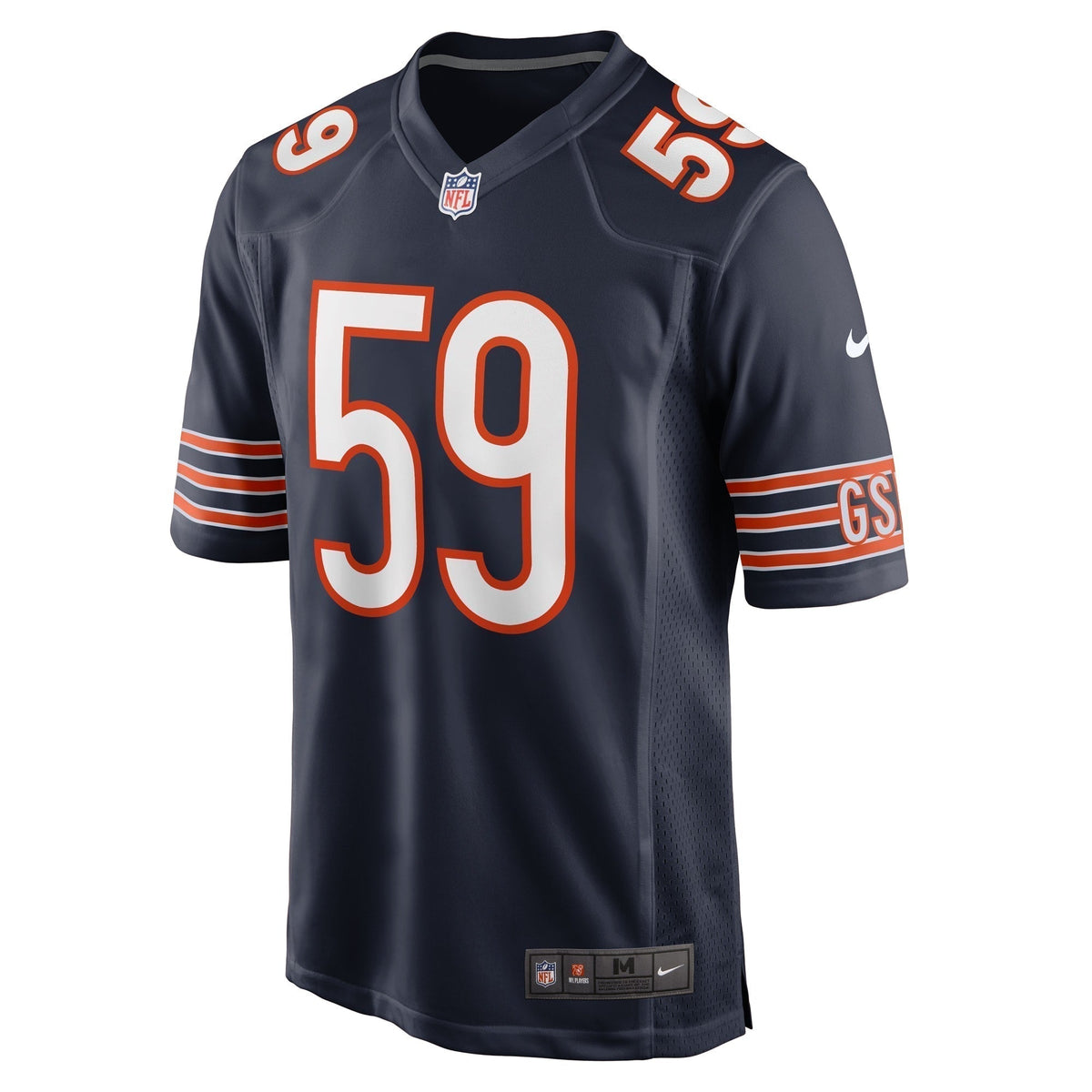 Jalen Harris Chicago Bears Nike Team Game Jersey -  Navy