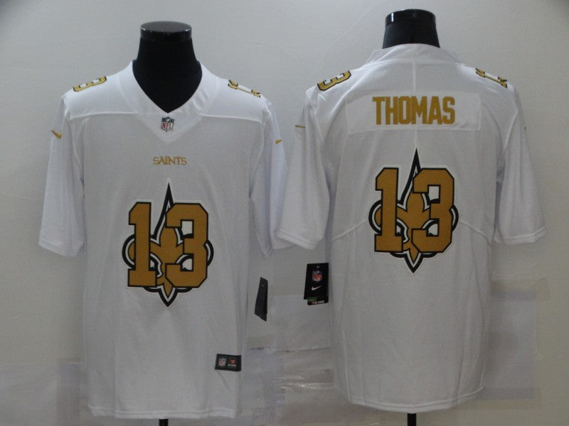 Men's New Orleans Saints Michael Thomas #13 White Game Player Jersey1