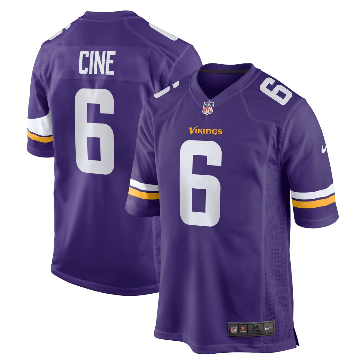 Lewis Cine Minnesota Vikings Nike Game   Jersey - Purple