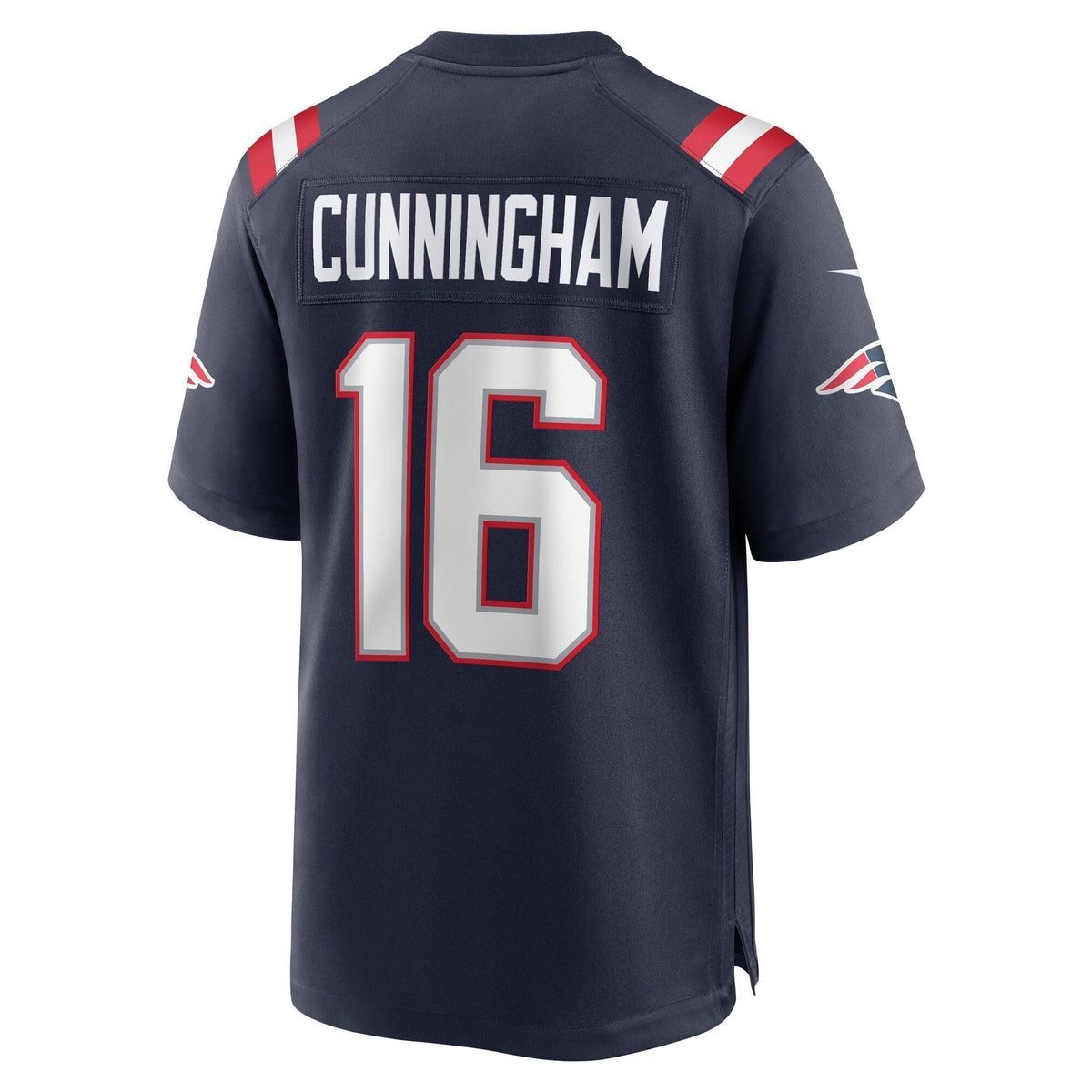 Malik Cunningham New England Patriots Nike Team Game Jersey -  Navy
