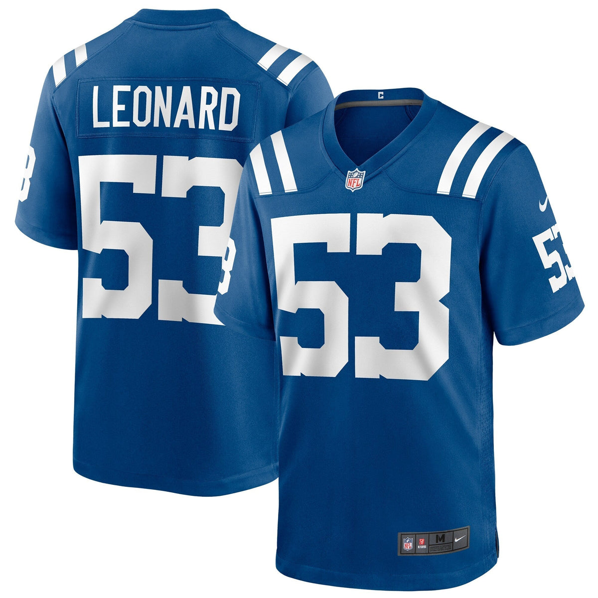 Shaquille Leonard Indianapolis Colts Nike Game   Jersey - Royal