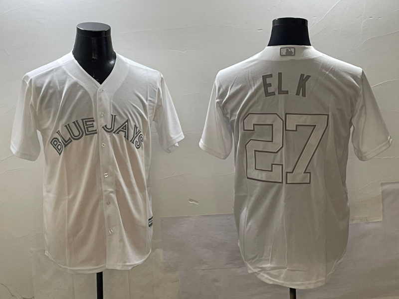 Men's Toronto Blue Jays Vladimir Guerrero Jr. #27 White Player Jersey